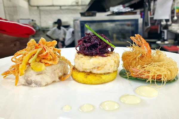 Poisson Restaurant Roma Libreville